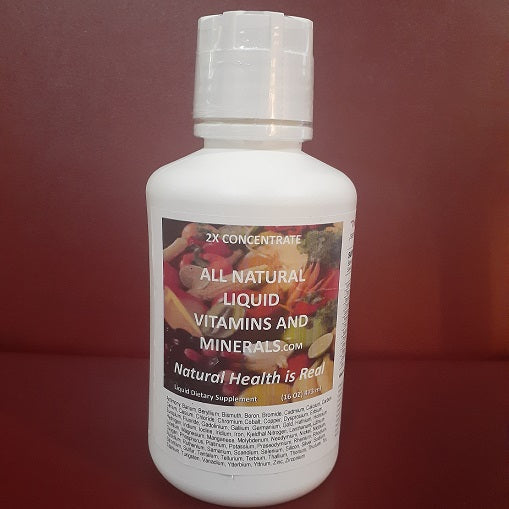 Liquid Vitamins & Minerals, All Natural